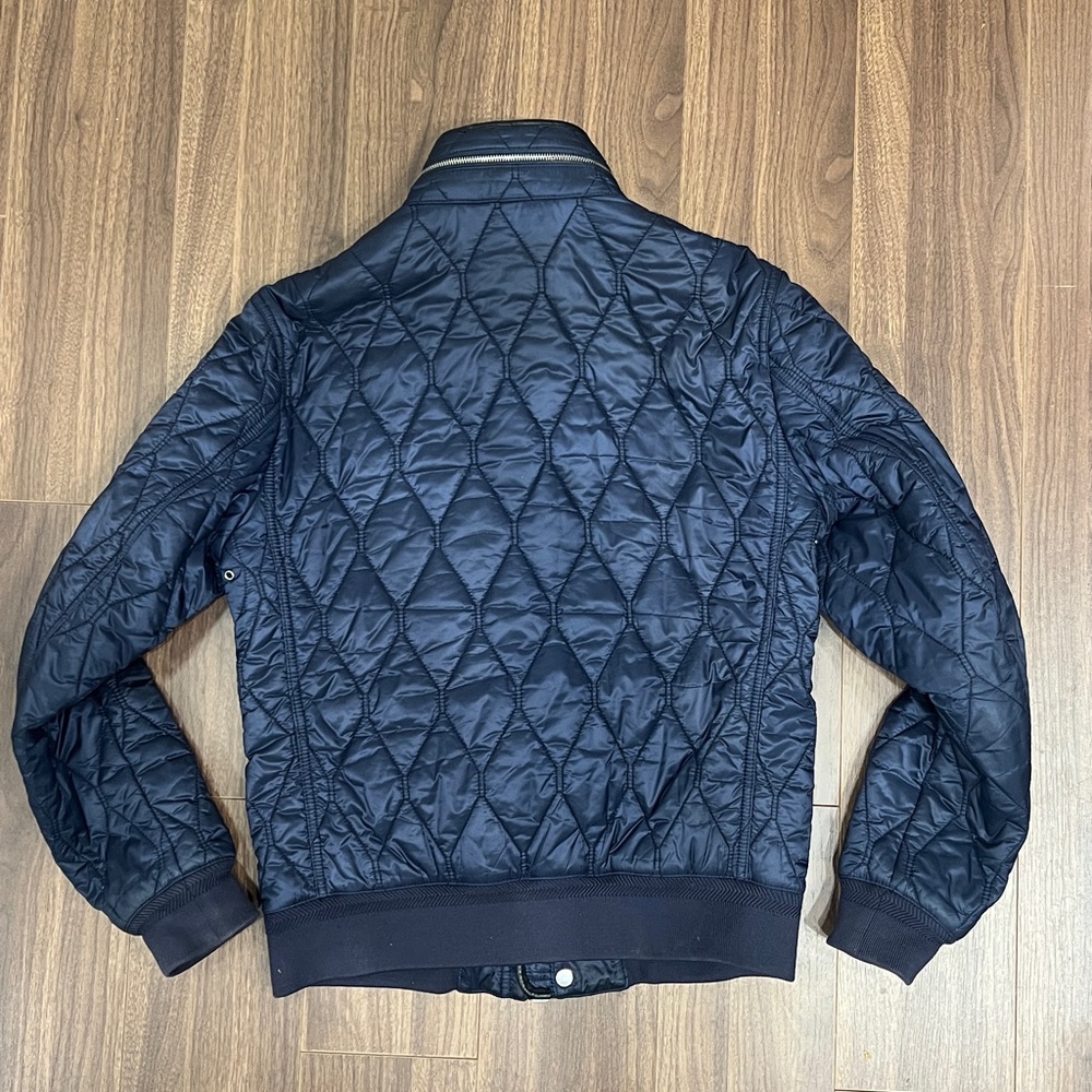 BURBERRY London Kilsden Quilted Blouson Jacket NAVY US 38 - Picture 9 of 10